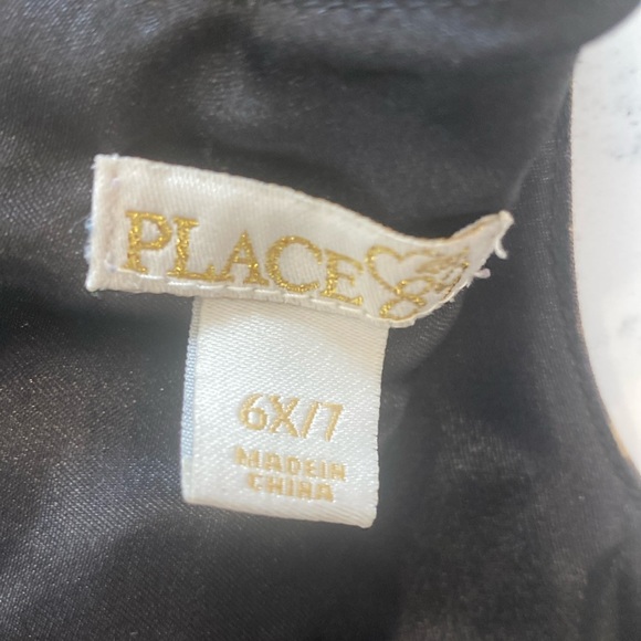 Beautiful leopard print, lined party dress. Girls size 6X/7 - Picture 6 of 8